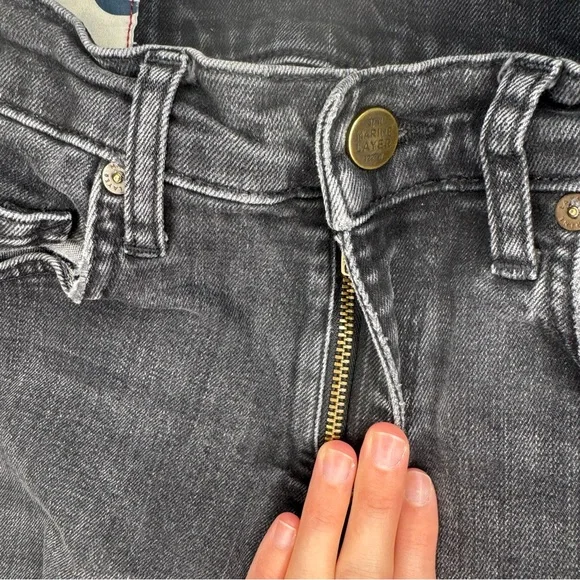 Marine Layer Black Straight Leg Jeans 30x30 Mens - Picture 5 of 14